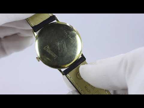 Orologio da polso Eberhard in oro 18k , anni 60