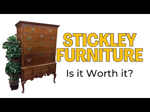 Part of a video titled Is Stickley Furniture Worth The Price? - YouTube