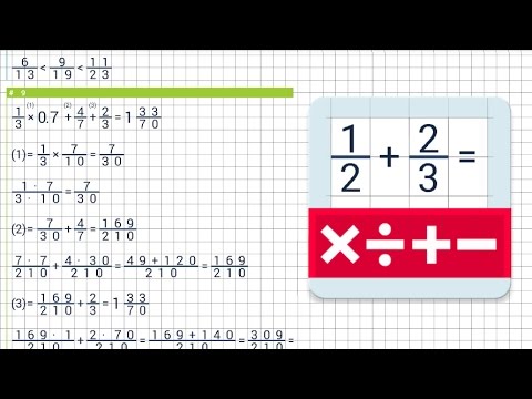 Fraction calculator video