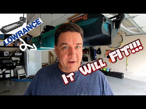 Mounting a Lowrance Active Imaging 3in1 Transducer to an Old Town Autopilot 136 kayak. It Works!!