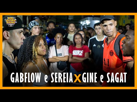 GABFLOW e SEREIA X GINE e SAGAT - 2ª FASE - 153ª EDIÇÃO -  Roda Cultural da Rocinha