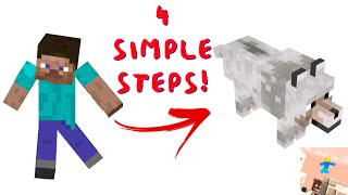 How to be a dog in minecraft!!