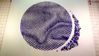 In the Studio: Papercutting Time-lapse