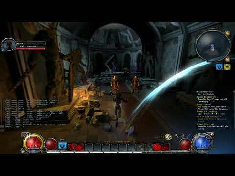 Hellgate London 2038 - Act 4 Boss (getting rushed)