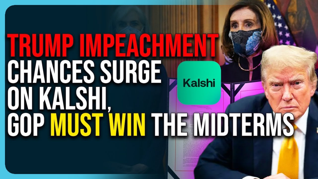 Trump Impeachment Chances Surge On Kalshi, GOP Must Win The Midterms
