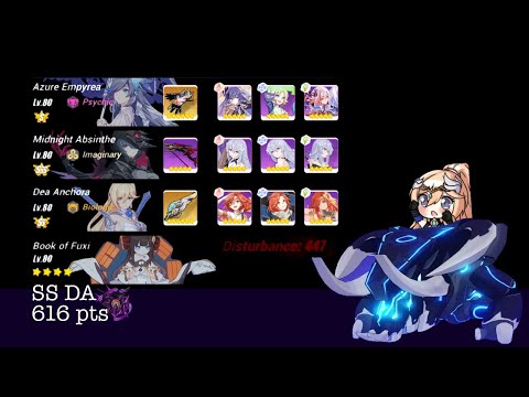 [Honkai Impact 3] Nirvana Abyss: D447 | Parvati (Ignite) | 616 pts | AE(S2) MA DA(SS0)