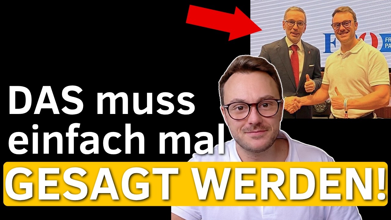 Die WAHRHEIT über Herbert Kickl, die FPÖ und mich!