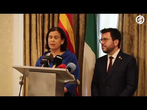 Sinn Féin meets with the President of Catalonia