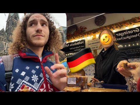 Christmas Street Food in Bremen-Germany 🇩🇪