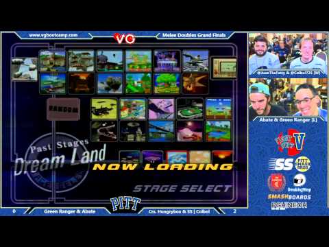 FPV - SS | Colbol & Crs.Hungrybox Vs. Green Ranger & Abate - SSBM Grand Finals - Melee