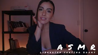 Download lagu ASMR Librarian Updating Book Log | Typing, Soft Whispers, Writing, Page Flipping, Book Taping mp3