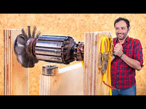 Veja um MOTOR FUNCIONAR DESMONTADO!