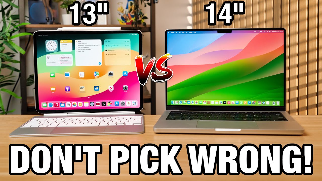M4 iPad Pro vs M3 MacBook Pro - Don't Make a Mistake!