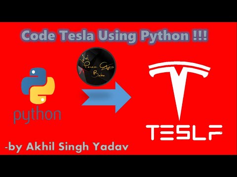Code Tesla Using Python Python Turtle Workspace How To Make Tesla