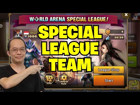 Summoners War - Building Special League Team (Dec 2021)