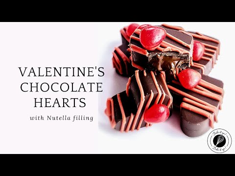 Make Valentine's Chocolate Hearts - Ep. 27