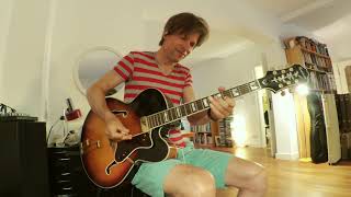 Video thumbnail for 1994 Epiphone Emperor Regent /  Kent Armstrong PU, Part1 by GregsGuitars