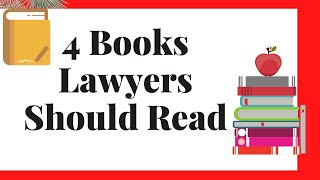BOOKS TO READ AS LAWYERS #lawbookseveryoneshouldread