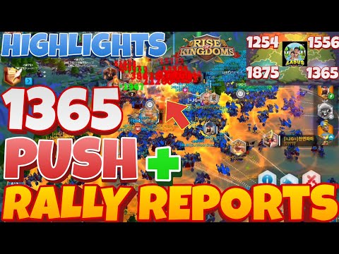 1365 Push into 1875 and 1254 vs 1556 : Highlights, Reports : RoK All Imperium Kvk
