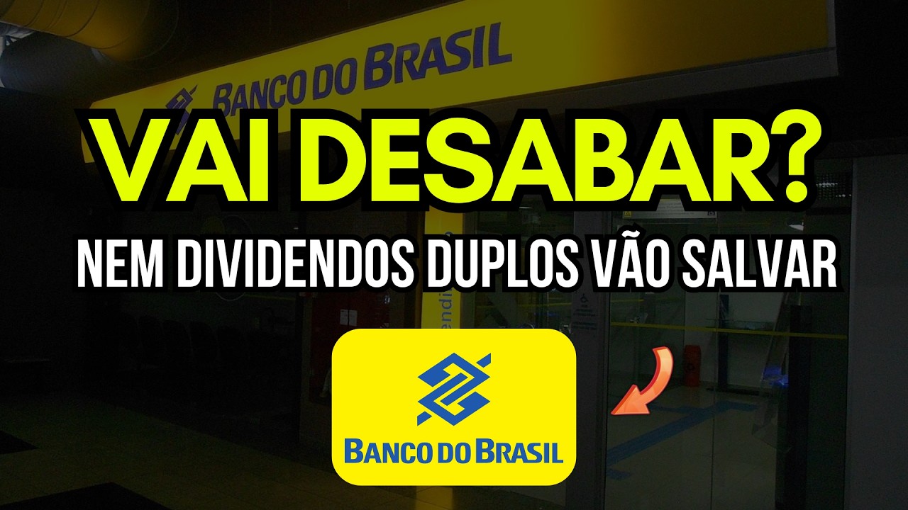 Banco do Brasil (bbas3) pode Cair Forte mesmo com Dividendos. "Vai Decepcionar" acredita Itaú e BTG