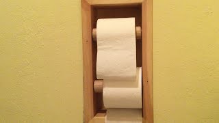 Dual Toilet Paper Holder - 6