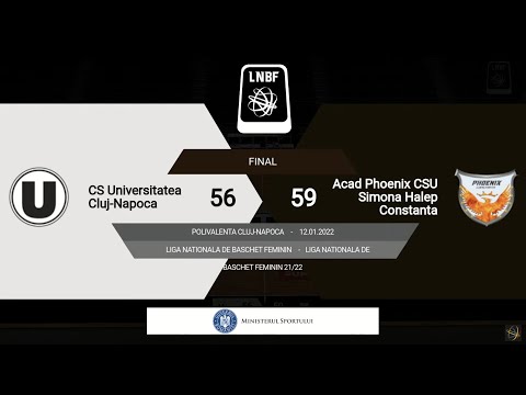 LNBF 2021-2022: Universitatea Cluj-Napoca - Phoenix CSU Simona Halep Constanța