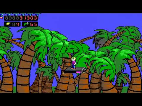 Commander Keen: The Sunnylands (MS-Dos, 2018) 100% All Levels [Longplay]