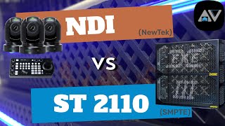 NDI vs SMPTE 2110 - When to Use Each