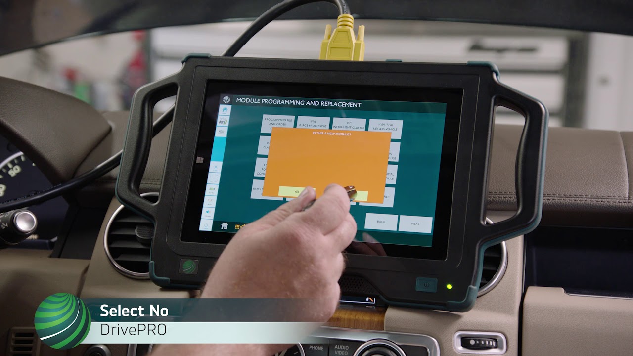 Land Rover LR4 Suspension Control Module Programming - Using DrivePRO from Autologic