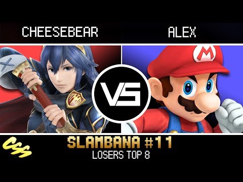 [Slambana #11] Losers Top 8: Cheesebear (Lucina) vs. Alex (Mario)