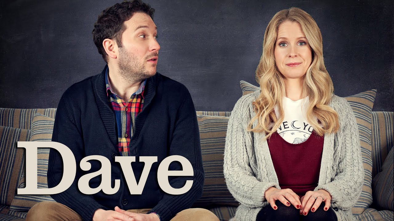 Jon Richardson and Wife Lucy Beaumont in Meet the Richardsons | Starts 27th Feb 10pm on Dave