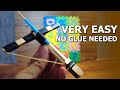 How To Make A CROSSBOW TOYS Out Of Popsicle Sticks No Glue Needed