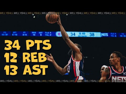 James Harden Triple Double 34 PTS, 13 AST, 12 REB Full Highlights vs Clippers