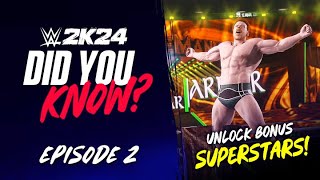 WWE 2K24 Did You Know?: Bonus Superstars Referee C