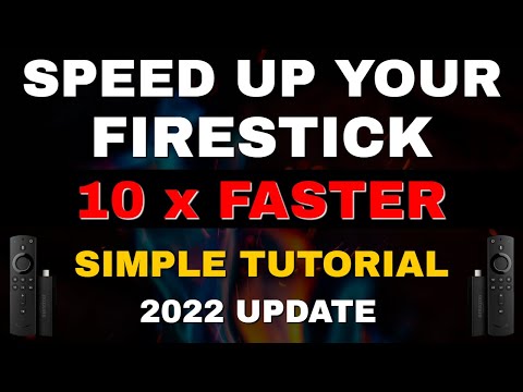 Faster Firestick Instantly Speed Up With This Simple Tutorial 2022
