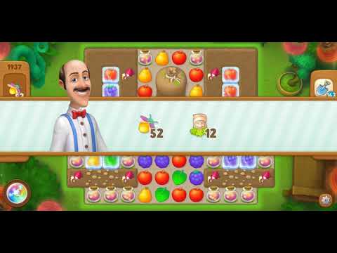 Gardenscapes Level 1937 Walkthrough "No Boosters Used"