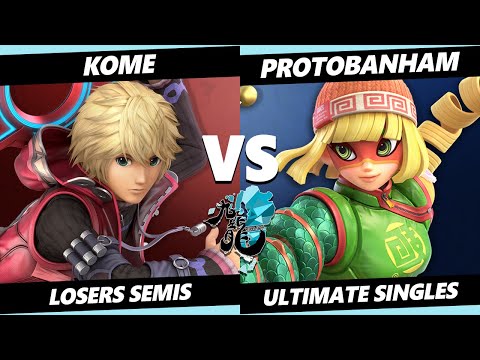 Kowloon Losers Semis - Kome (Shulk) Vs. ProtoBanham (Min Min, Lucina) SSBU Ultimate Tournament