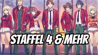 Staffel 4 angekündigt & LN kommt auf deutsch | Classroom of the Elite