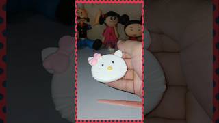 #shorts #diy Como fazer Rostinho da Rello Kitty Em biscuit Aula Completa.