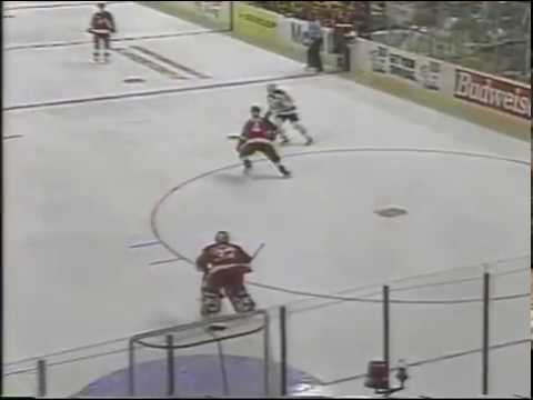 Alexander Mogilny 2nd Goal - Sabres vs. Red Wings, 2/24/93