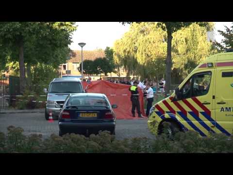 De eerste beelden van de schietpartij in Spijkenisse