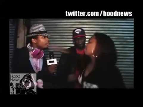 Charles Hamilton Gets punched In By A Girl CUT
