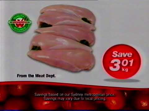 Woolworths - Anúncio de TV 1 - Austrália 2004