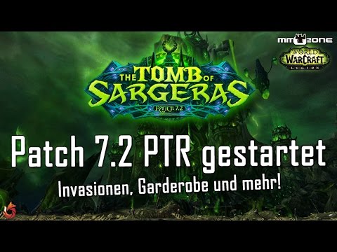 WoW Legion Patch 7.2 PTR - Invasionen der Brennenden Legion, Garderobe, Paragon-Ruf und mehr!