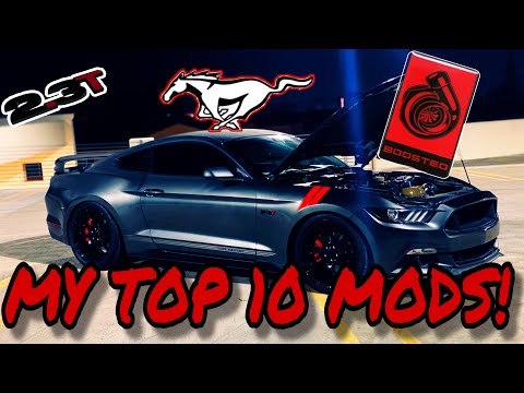 MUSTANG ECOBOOST TOP 10 MODS! 🏎💨