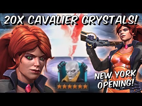 20x 6 Star Elsa Bloodstone Cavalier Crystal Opening! - Marvel Contest of Champions