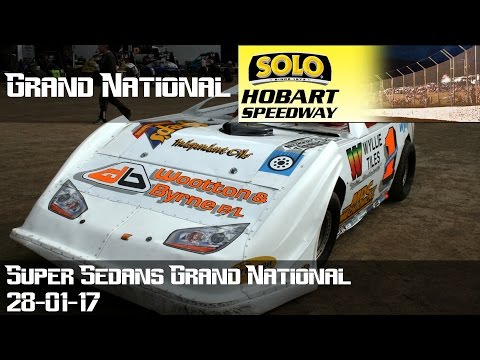 Super Sedans Grand National - Hobart Speedway 28-01-17