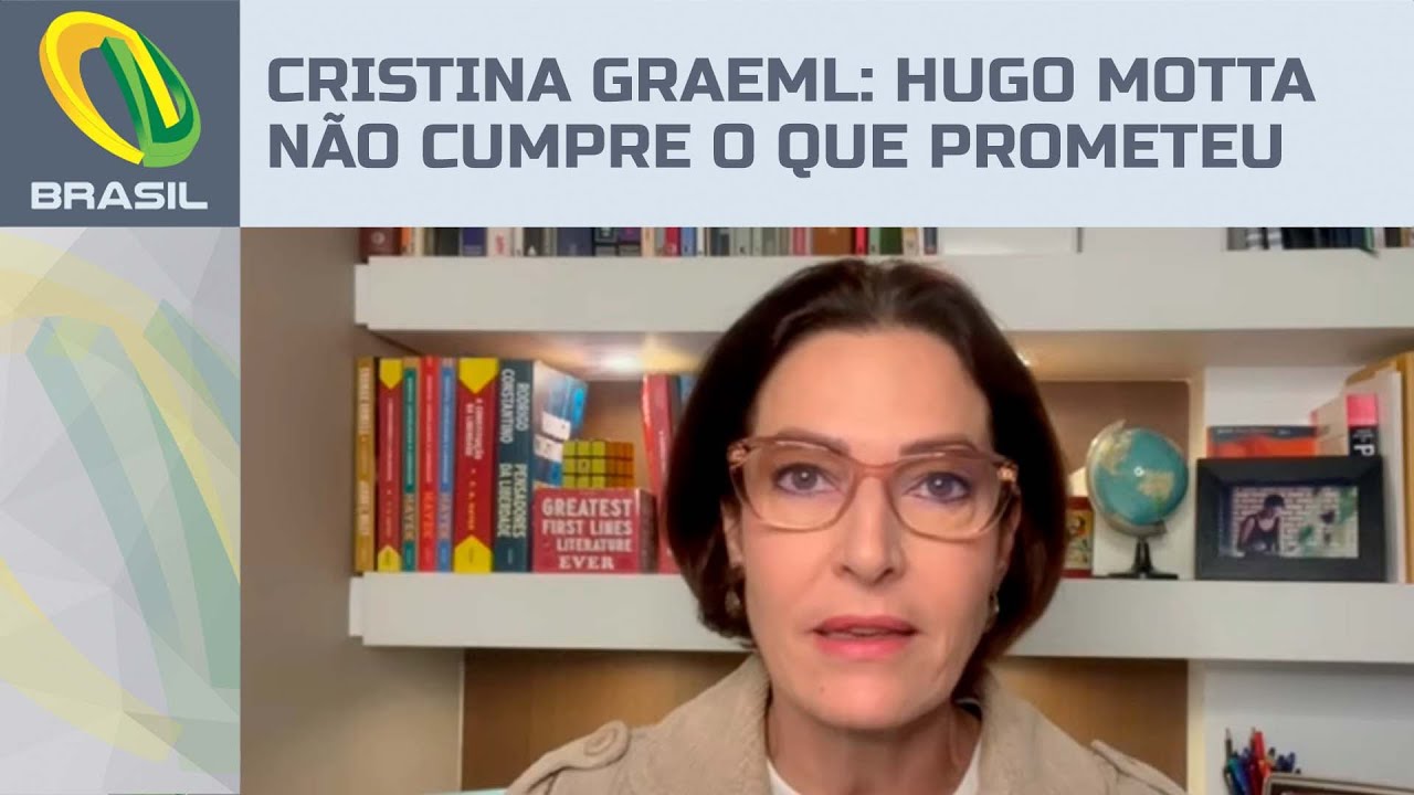 Cristina Graeml: Hugo Motta não cumpre o que prometeu