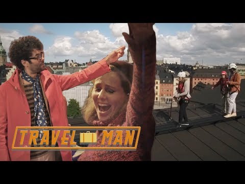 BEST moments of Richard Ayoade & Sally Phillips in Stockholm | Travel Man