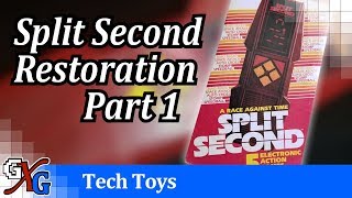 Split Second from Parker Brothers | GenX Electronic Toy Restoration Part 1